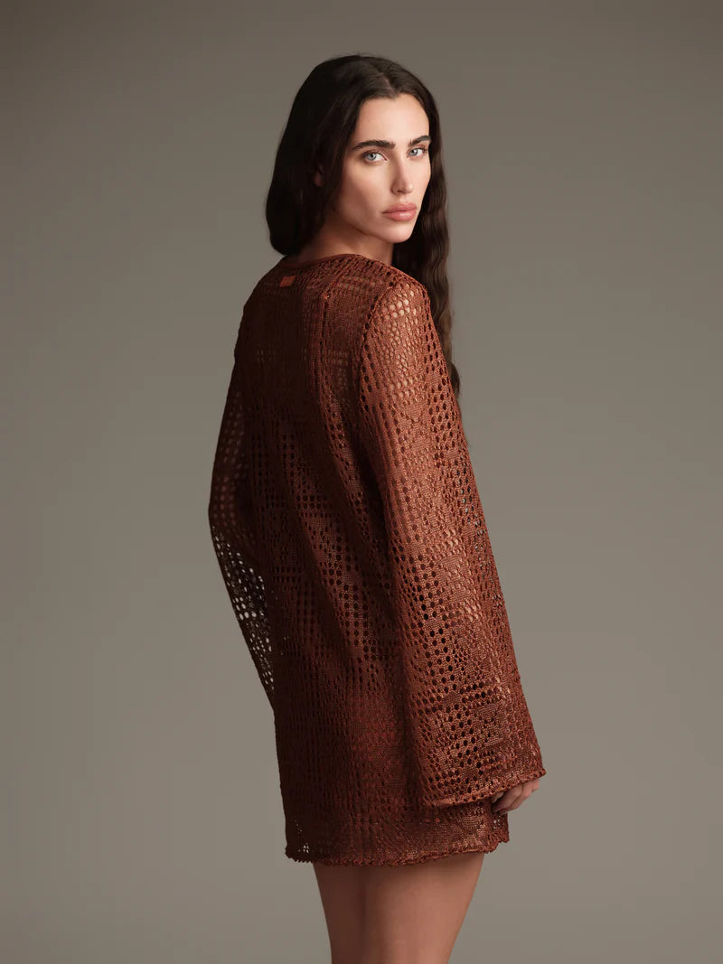 ABITO CORTO IN CROCHETTE COTAZUR
