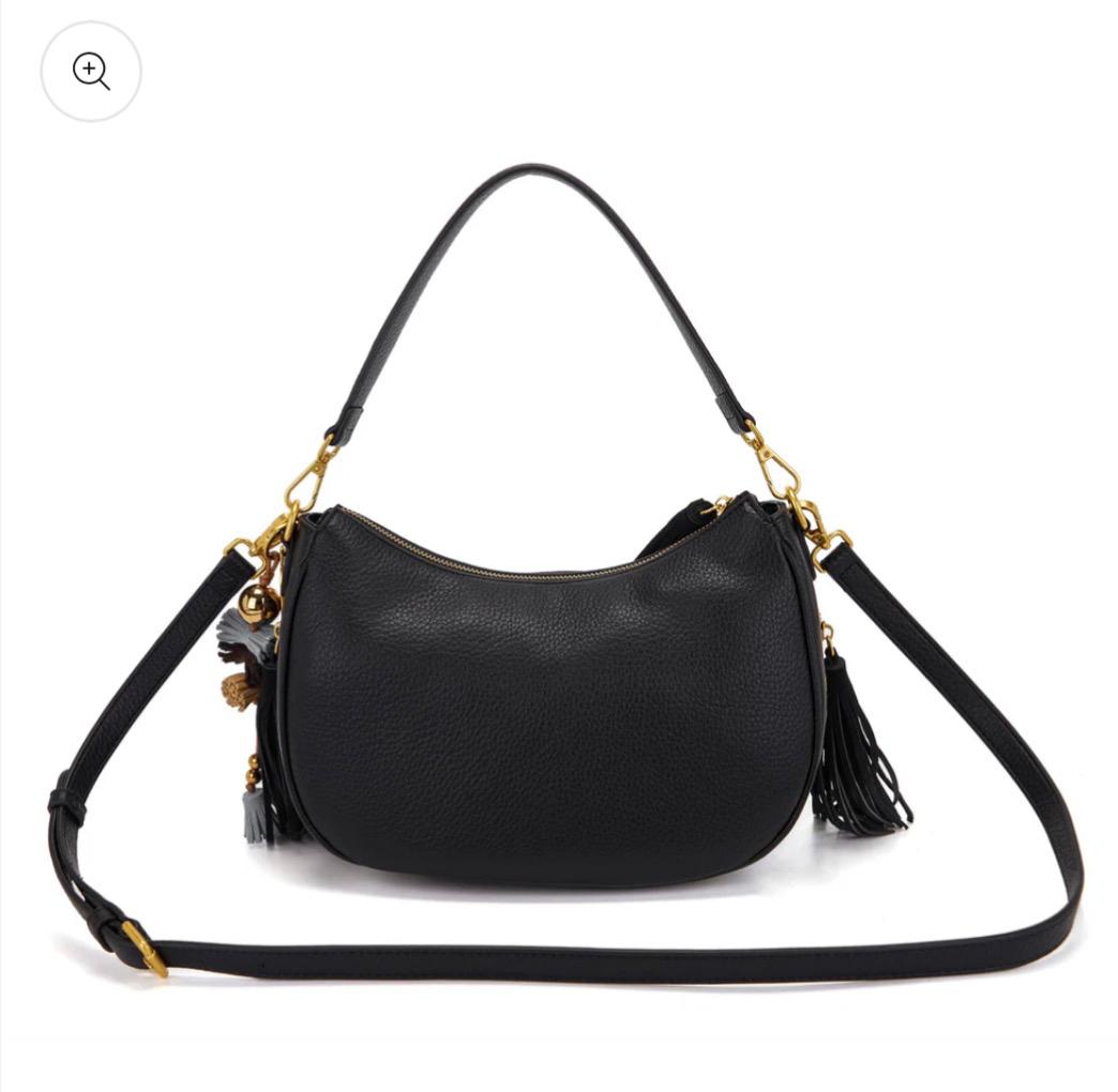 BORSA A SPALLA JUNGLE NERA LE CARRIE