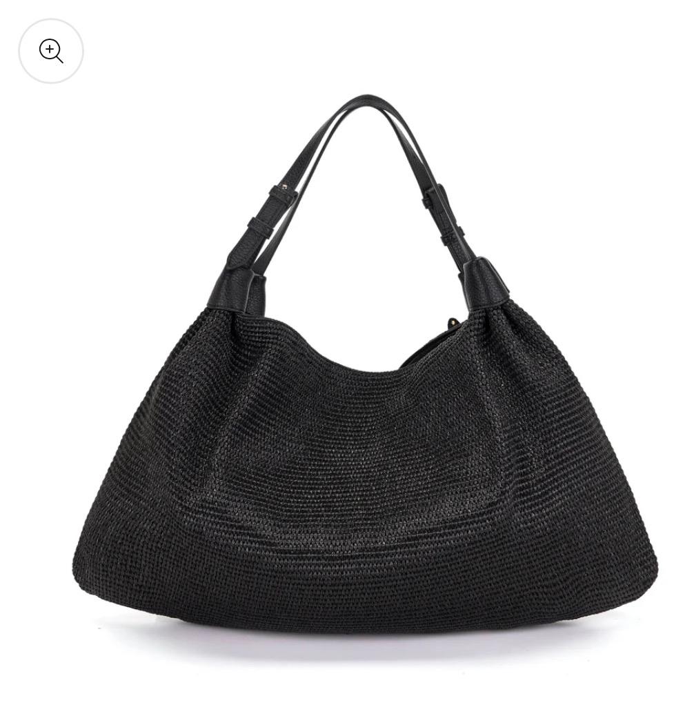 BORSA SHOPPING LA PLAGE NERA LE CARRIE