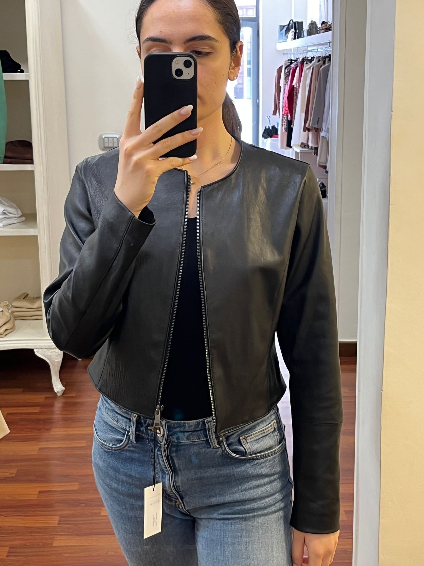 GIUBBOTTO IN PELLE SAVINO