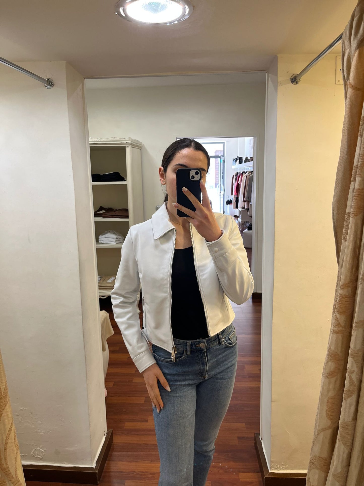 GIUBBOTTO IN BELLE BIANCO SAVINO