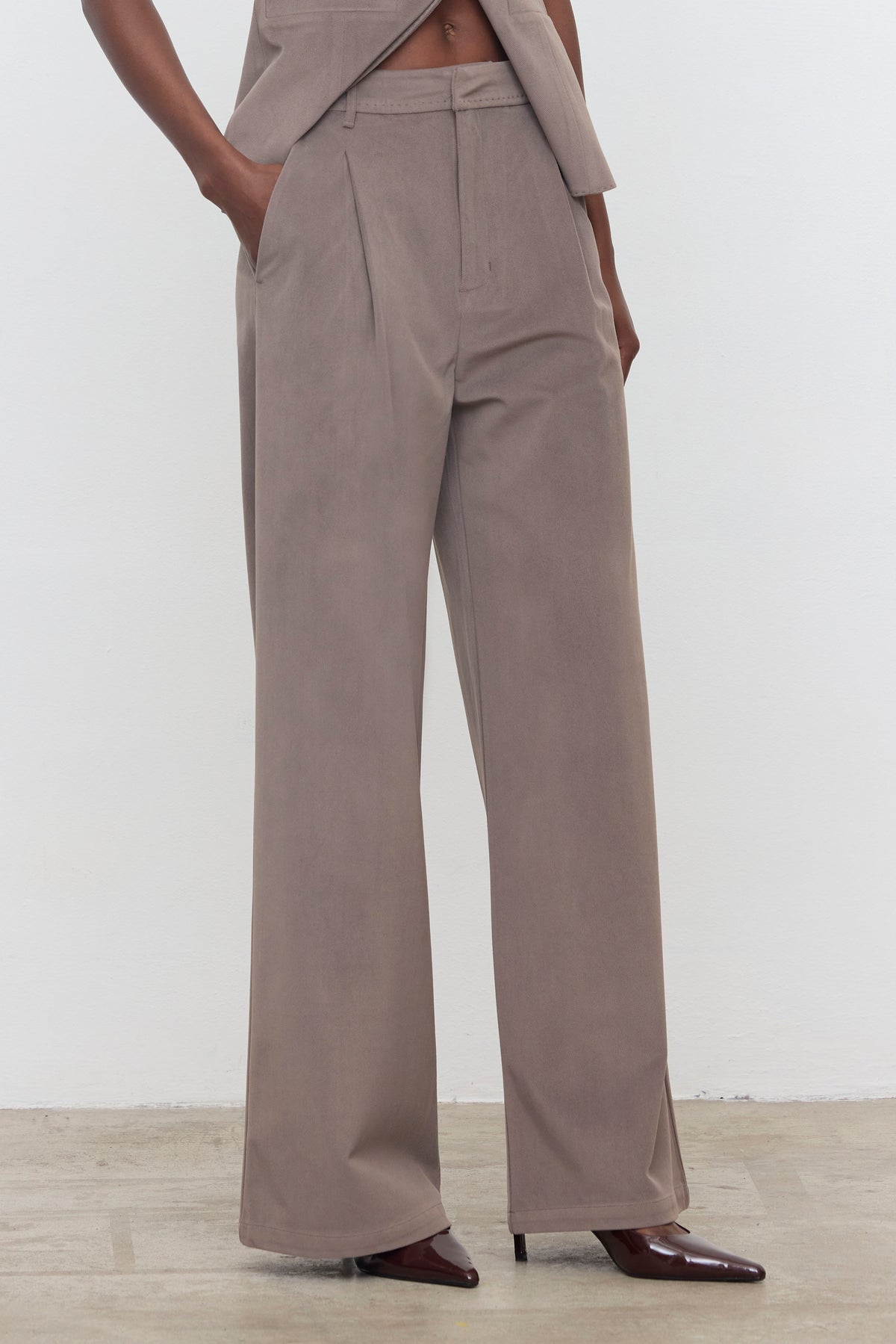 PANTALONE FANGO ELEH