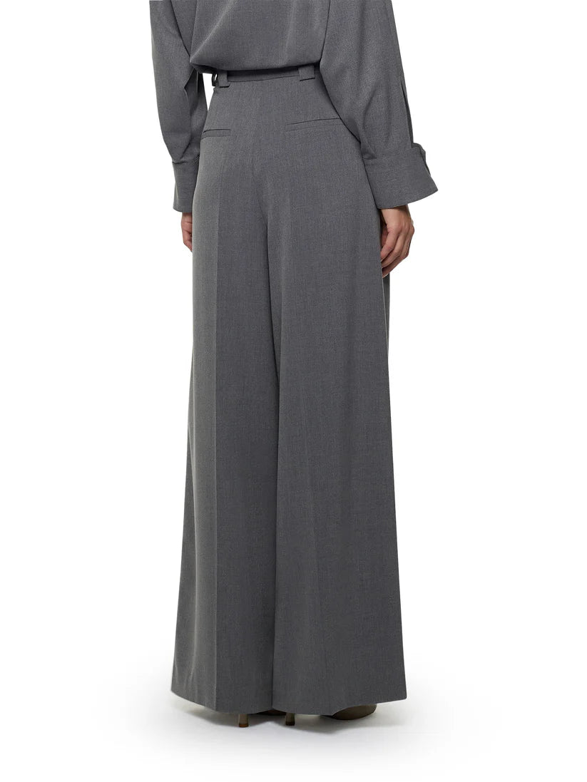 PANTALONI LARGHI CON PINCES IN TELA TRANSITION SIMONA CORSELLINI