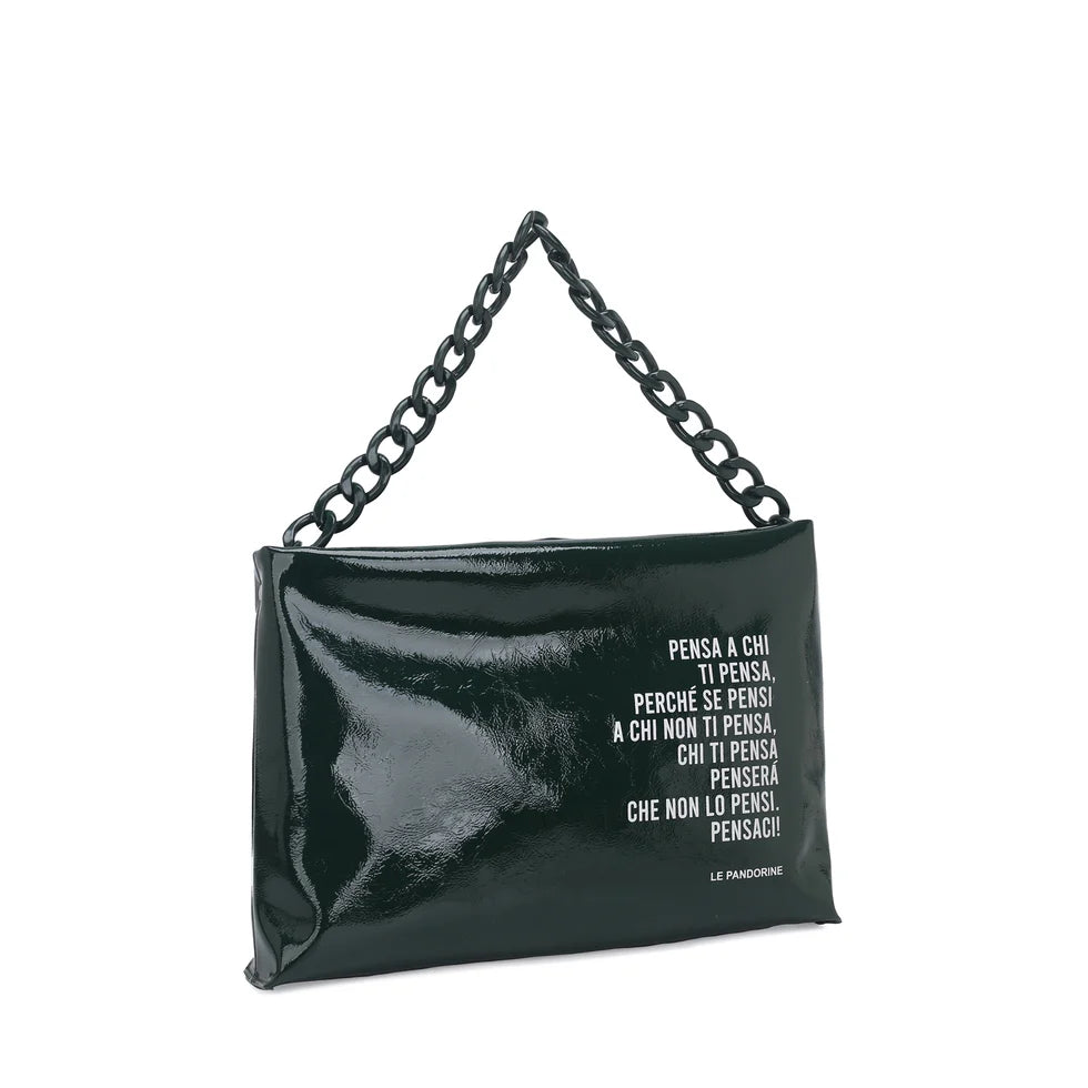 POCHETTE MEDIA MALIKA COLORE VERDE LE PANDORINE