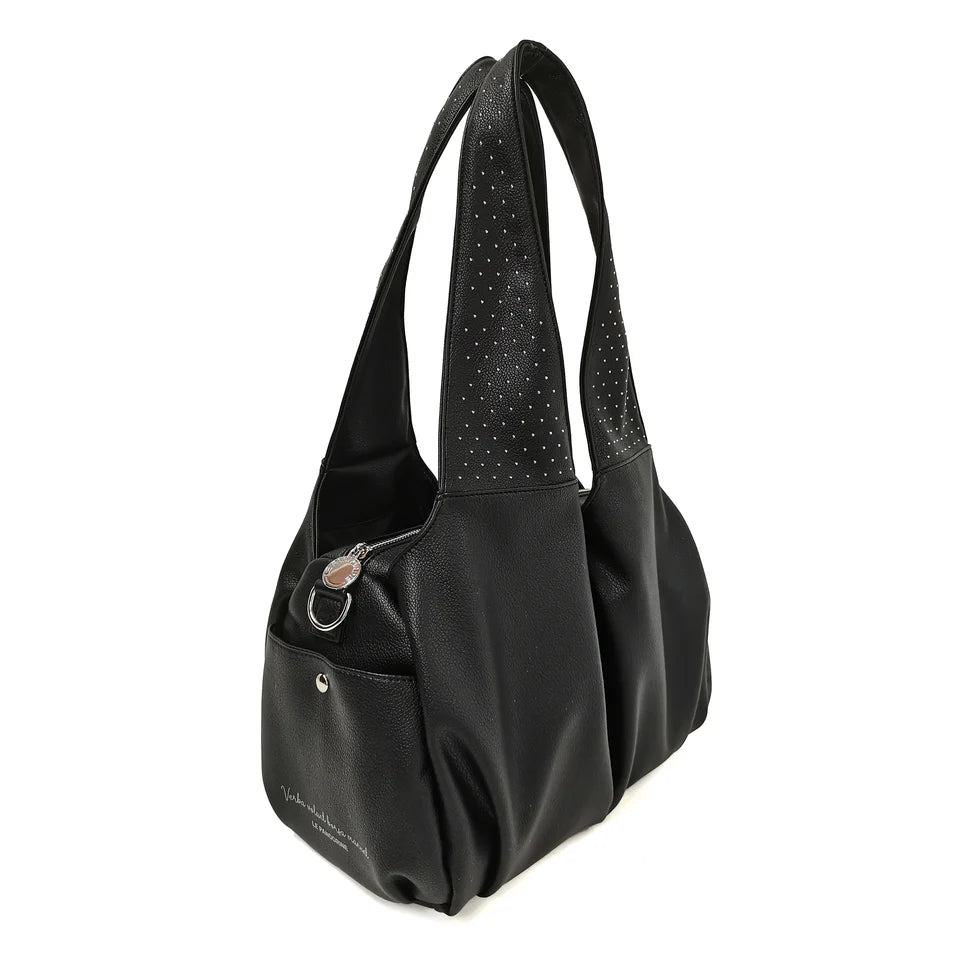 SHOPPING BAG BRENDA COLORE NERO LE PANDORINE