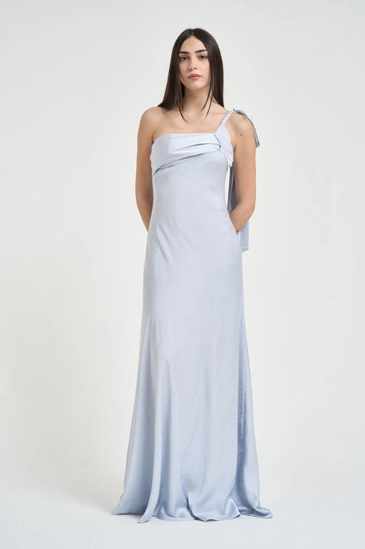 ABITO AZZURRO CON FIOCCO ELEH