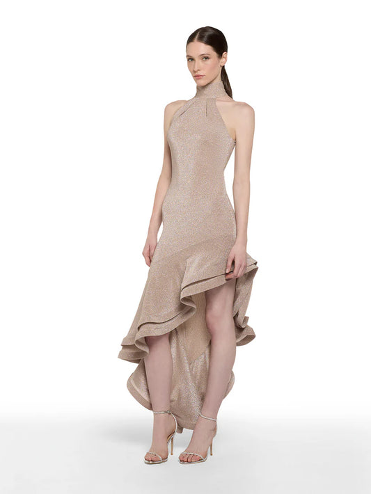 ABITO LUNGO IN JERSEY LUREX SIMONA CORSELLINI