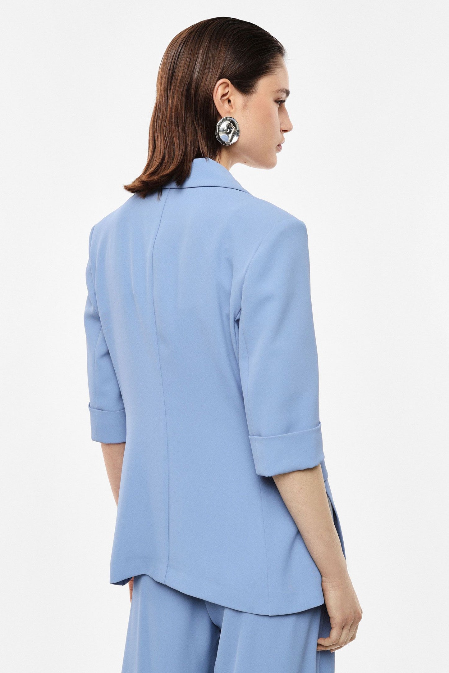 BLAZER MONOPETTO A MANICHE CORTE IMPERIAL