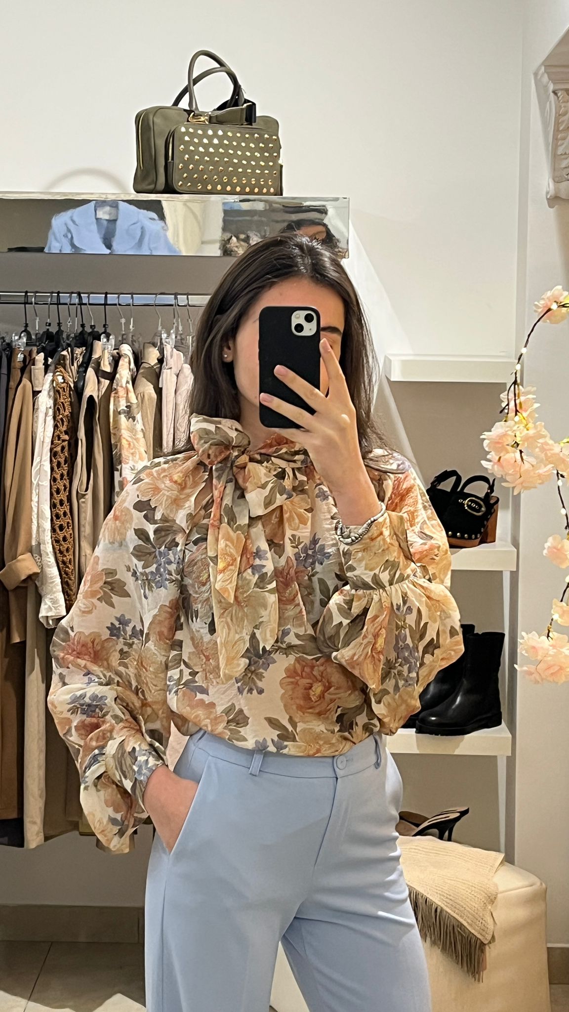 BLUSA FLOREALE MOTEL
