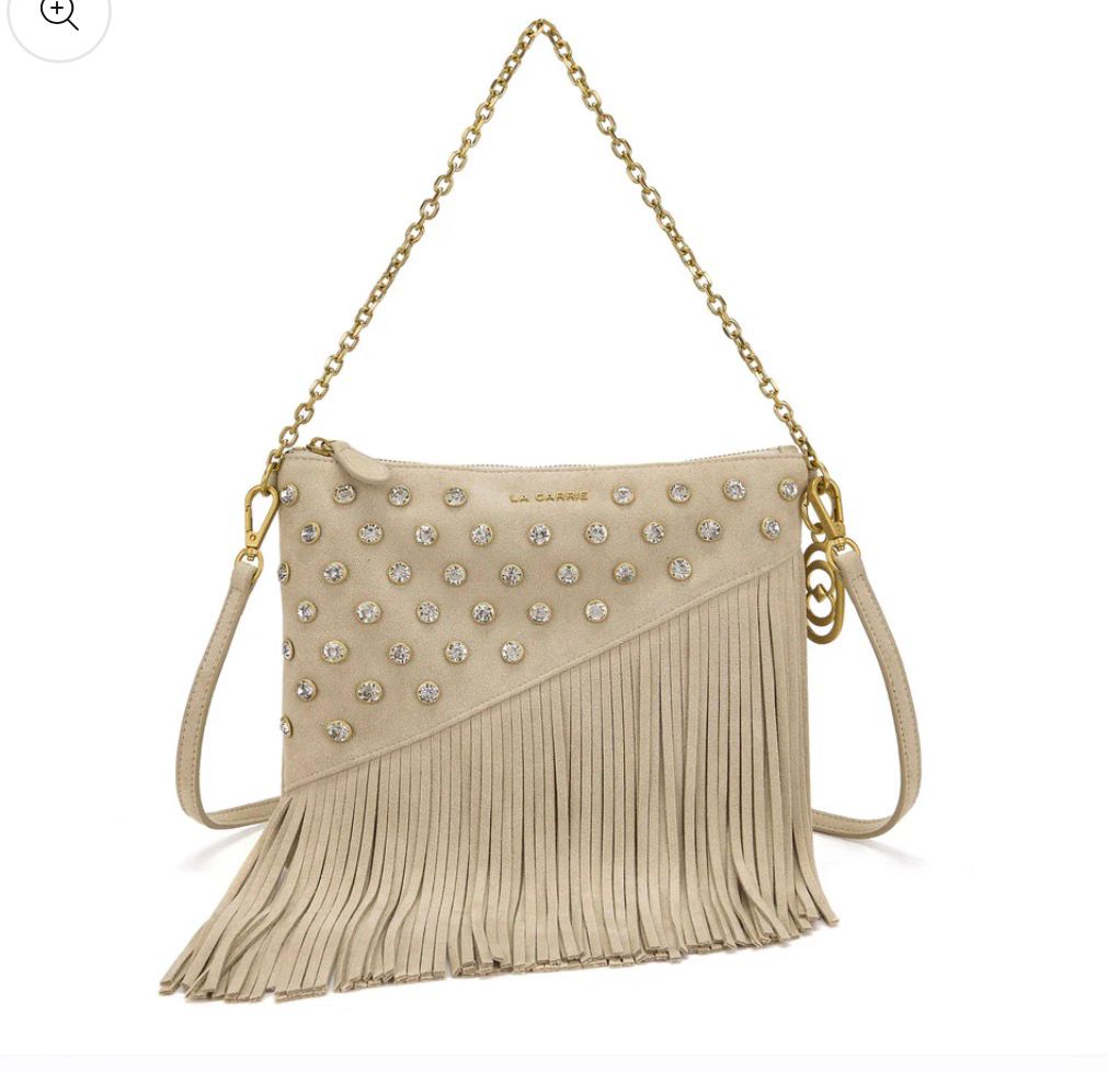 BORSA A SPALLA NIGHT EDITION BEIGE LE CARRIE