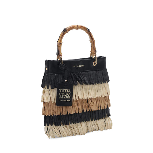 BORSA RAFFIA LE PANDORINE