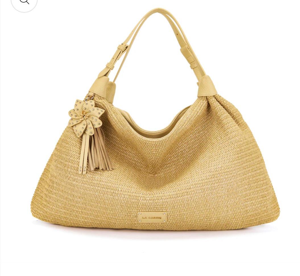 BORSA SHOPPING LA PLAGE BEIGE LE CARRIE