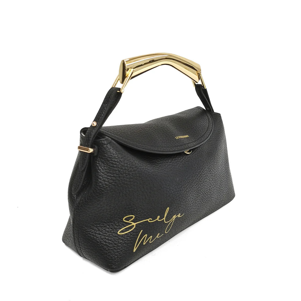 BORSA A MANO DENISE COLORE NERO LE PANDORINE