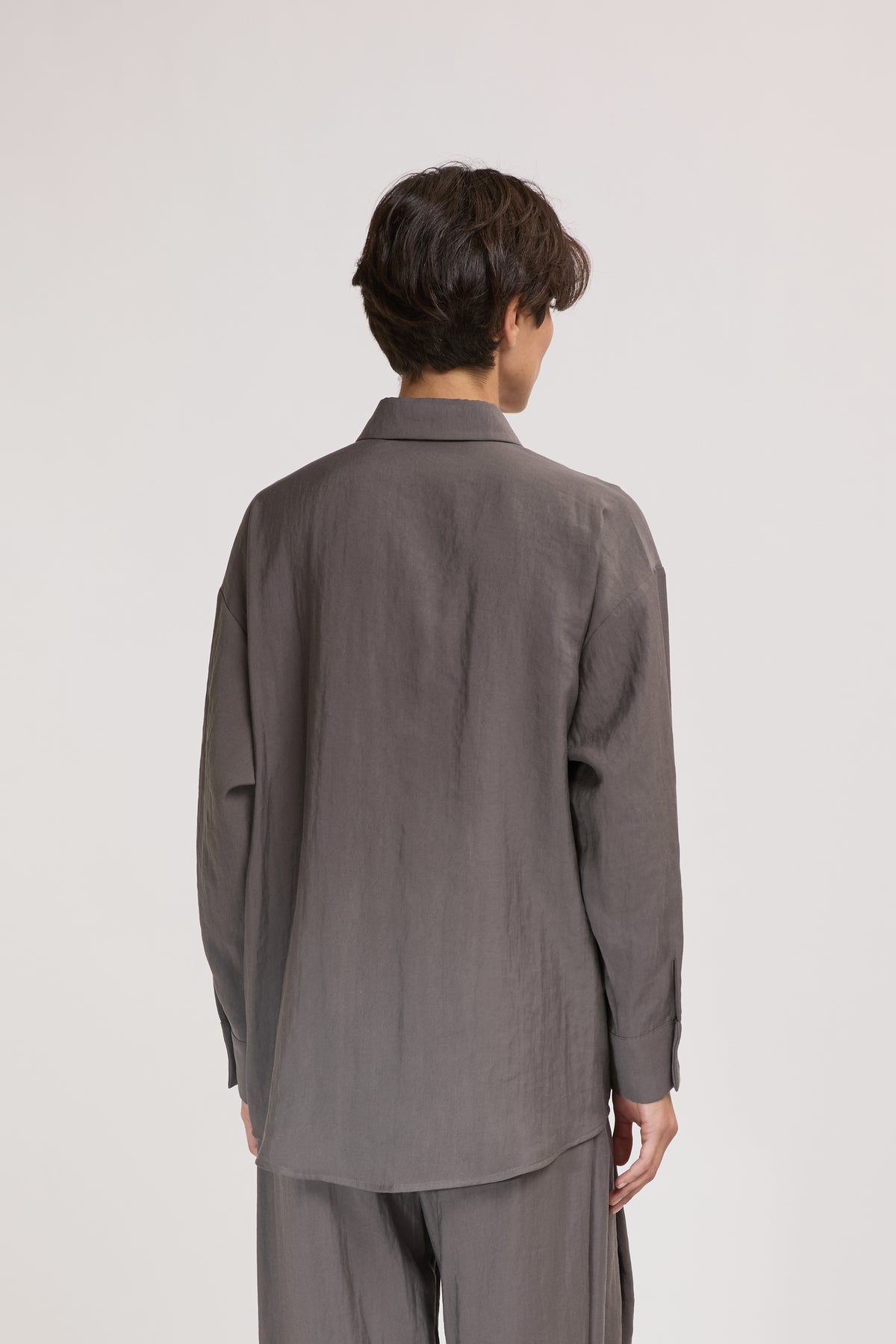 CAMICIA CON NODO GRIGIA ELEH