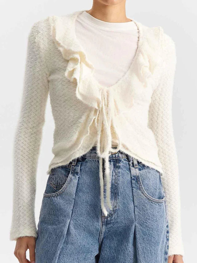 CARDIGAN CON LACCI ELEH