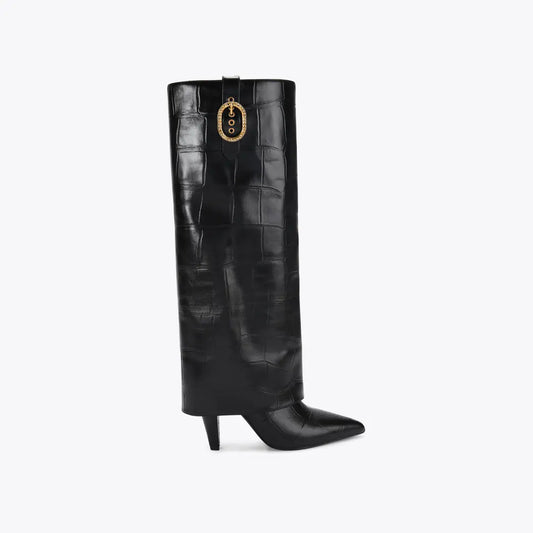 FOLD OVER TALL BOOT KURT GEIGER