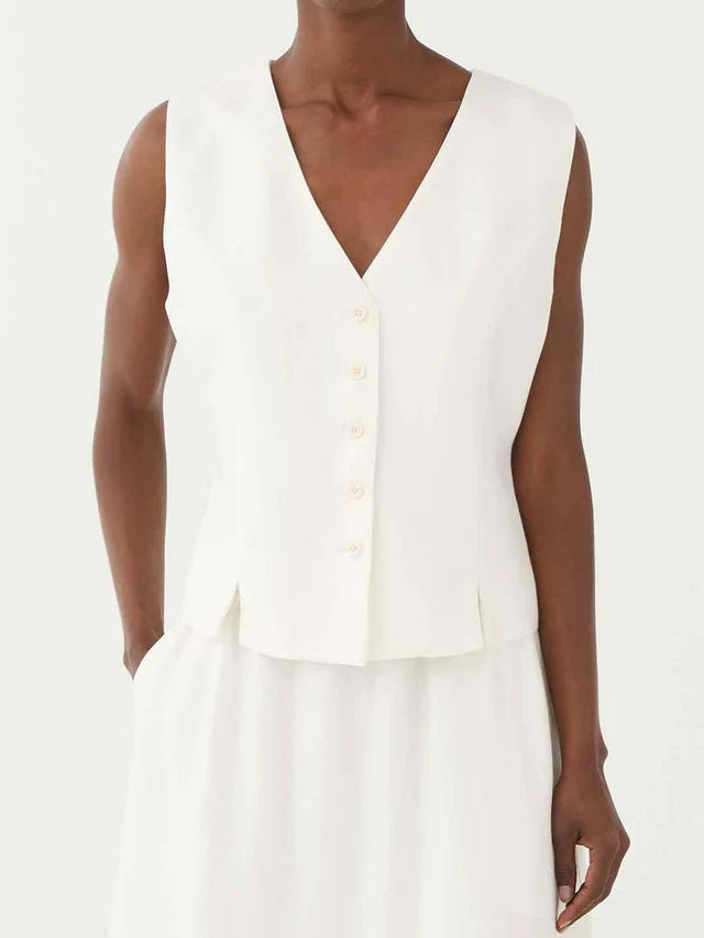 GILET BIANCO ELEH