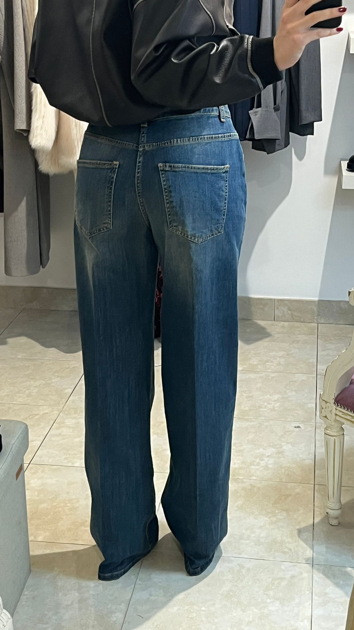 JEANS GAMBA DRITTA MOTEL