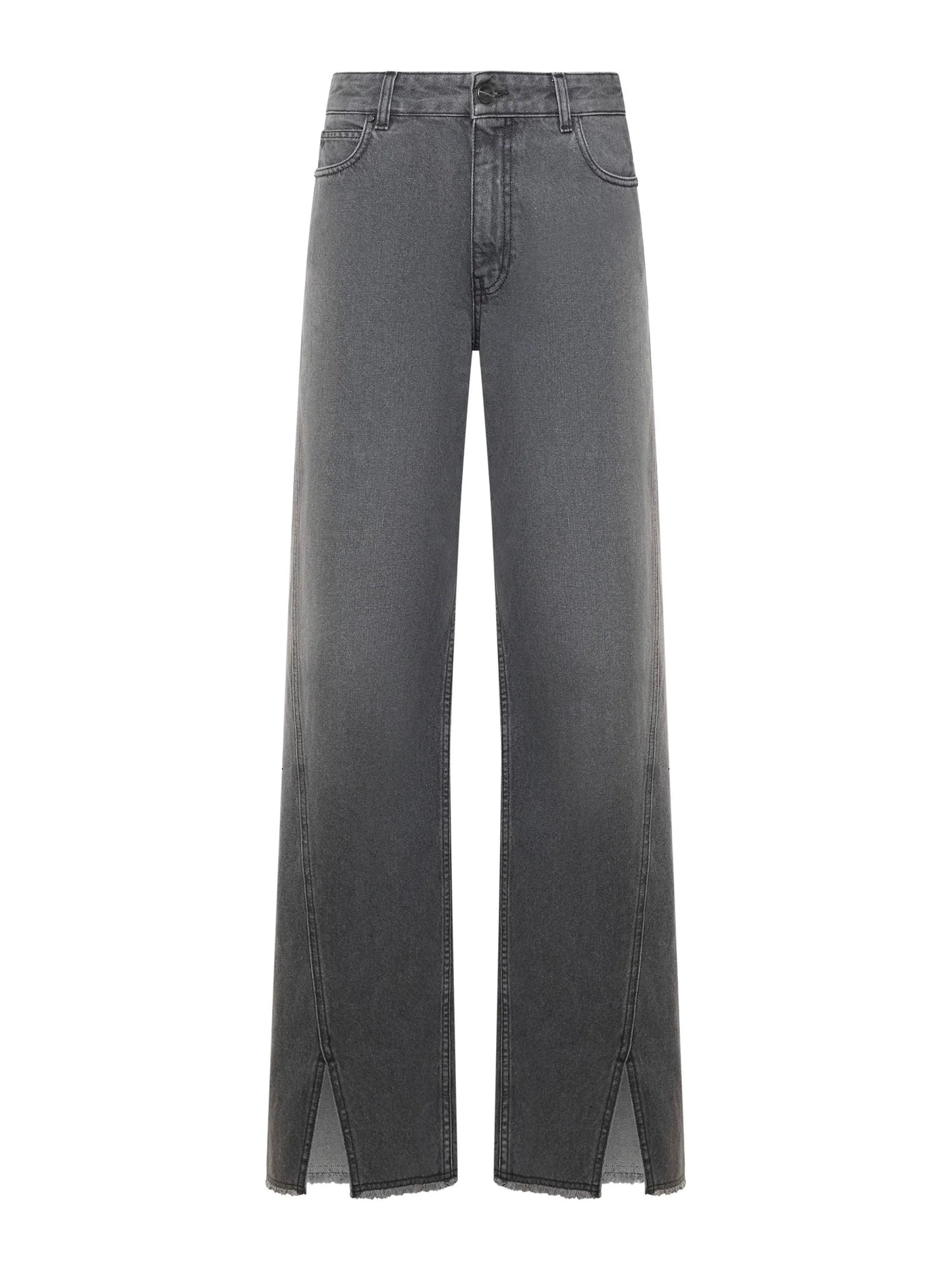 JEANS LARGO CON SPACCHI AL FONDO SIMONA CORSELLINI