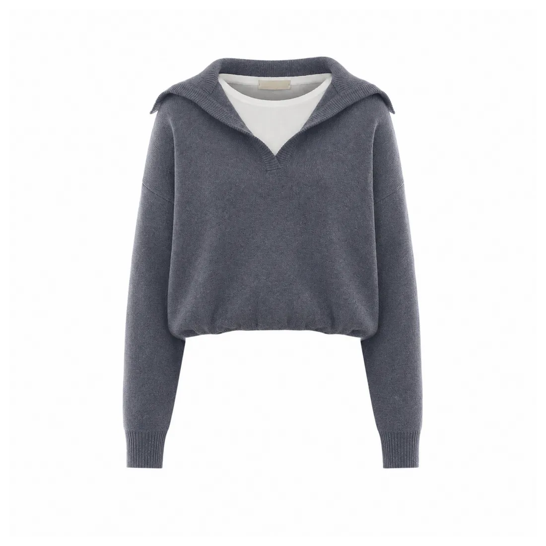 MAGLIA GRIGIA DOPPIA ELEH