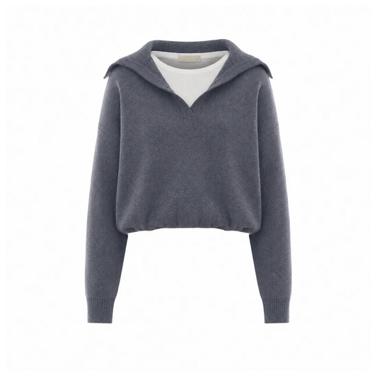 MAGLIA GRIGIA DOPPIA ELEH