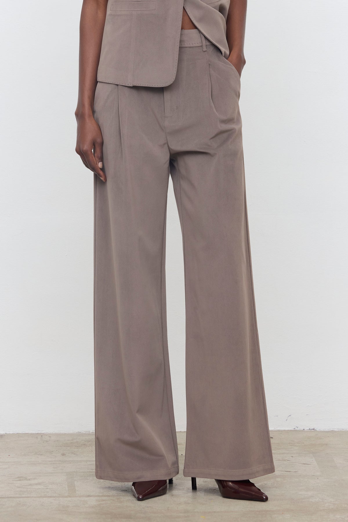 PANTALONE FANGO ELEH