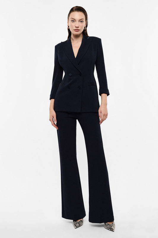 PANTALONE BLU FLARE IMPERIAL