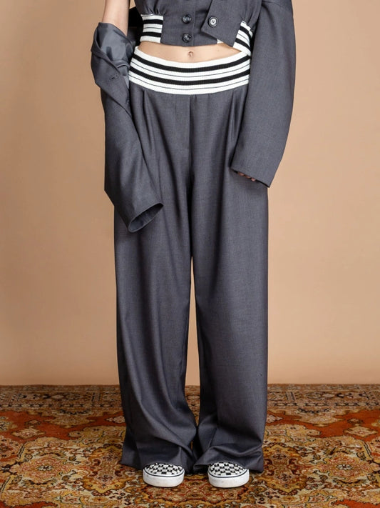 PANTALONE SPORTY CON PINCES BERNA