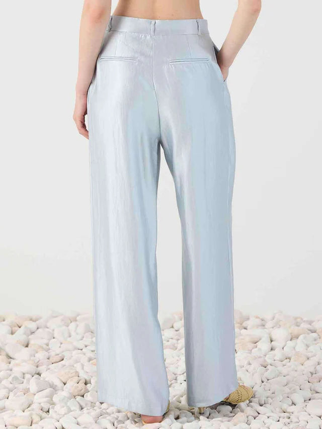 PANTALONE AZZURRO PERLA ELEH