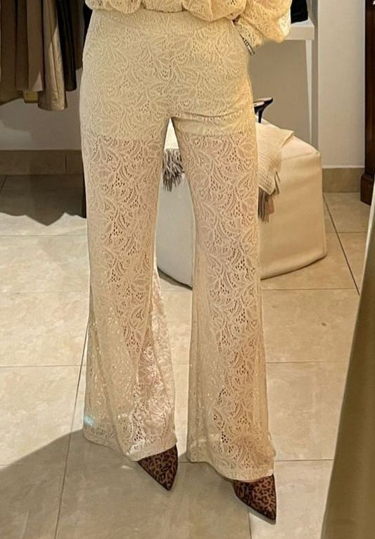 PANTALONE RICAMATO MOTEL
