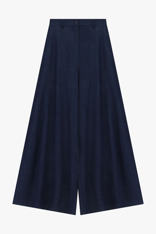 PANTALONE PALAZZO A VITA ALTA CON GAMBA AMPIA IMPERIAL