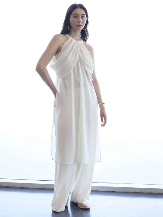 TOP PANNA CON VOLANT ELEH