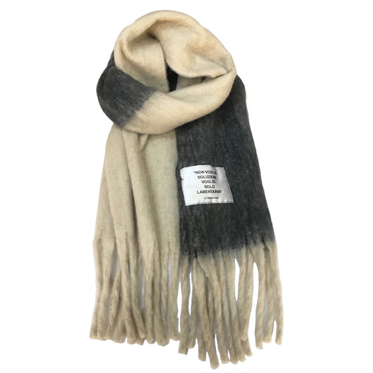 SCIARPA 40X200 COLORE BEIGE/NERO LE PANDORINE