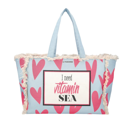 SHOPPING BAG MARE MARINA LE PANDORINE