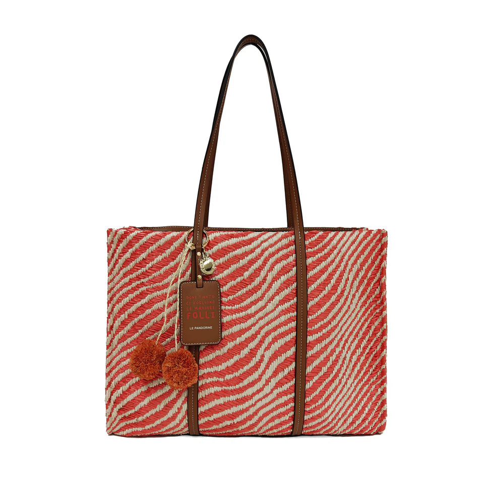 SHOPPING BAG SUNNY CORALLO LE PANDORINE