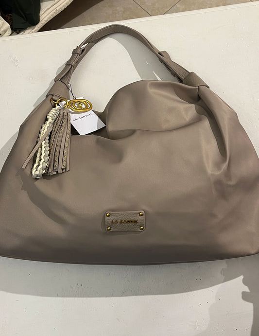 BORSA SHOPPING WAVE TAUPE LE CARRIE