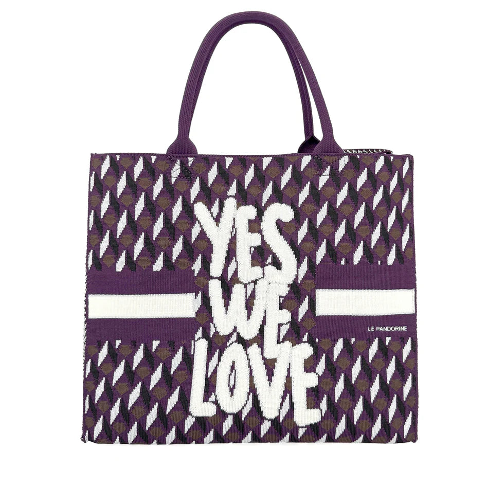 SHOPPING GRANDE BELLA COLORE MELANZANA LE PANDORINE