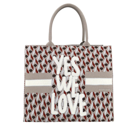 SHOPPING GRANDE BELLA COLORE BEIGE LE PANDORINE