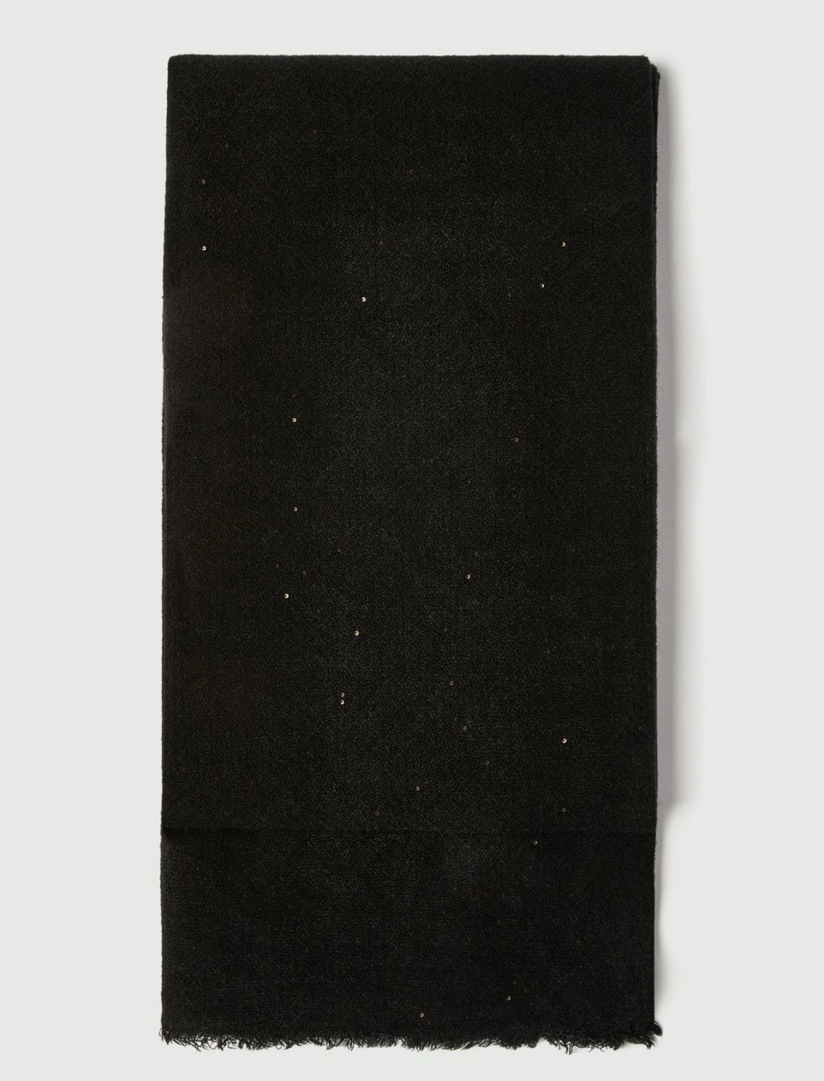 STOLA CON PAILLETTES NERO EMME