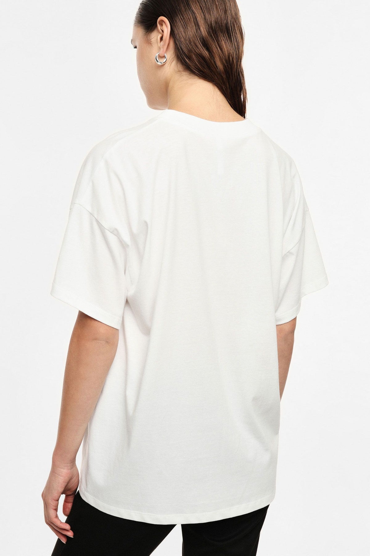 T-SHIRT OVERSIZE STAMPA FOTOGRAFICA FRONTALE IMPERIAL