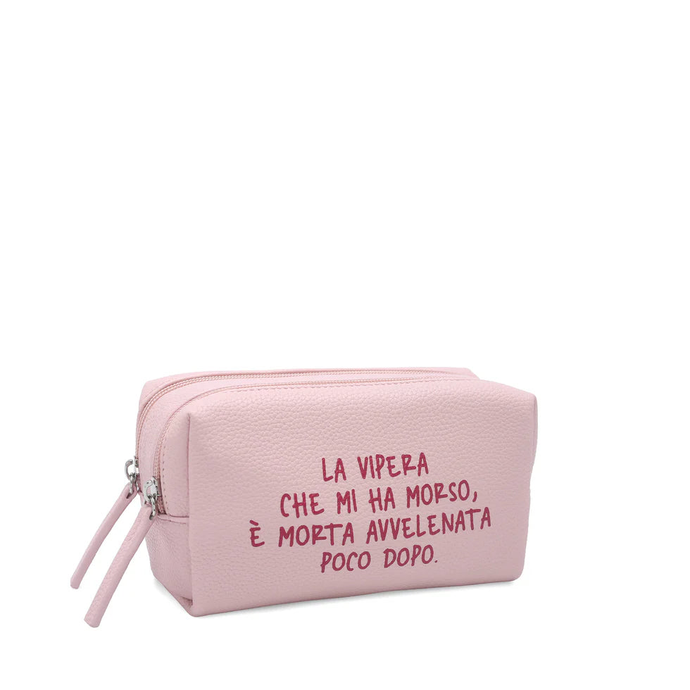TROUSE PILLOLE CON SCRITTA COLORE ROSA LE PANDORINE